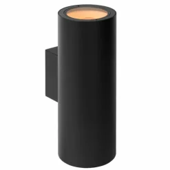 Luminaires Lucide Applique murale d'extérieur Lucide VOLANTIS Noir, 2 lumières