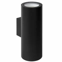 Luminaires Lucide Applique murale d'extérieur Lucide VOLANTIS Noir, 2 lumières