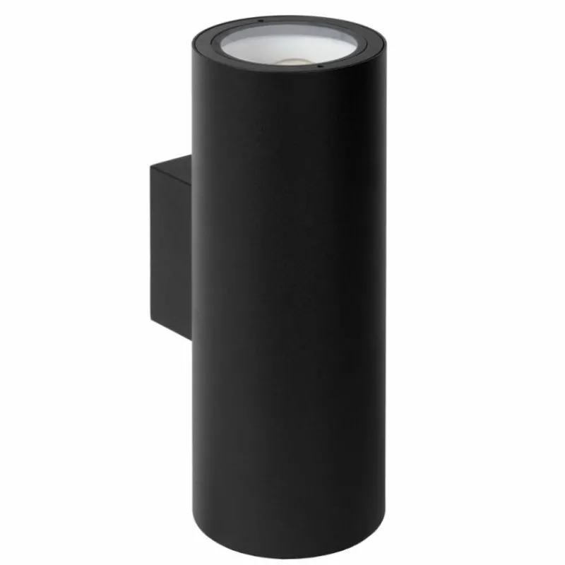 Luminaires Lucide Applique murale d'extérieur Lucide VOLANTIS Noir, 2 lumières