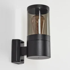 Suspension Verre Fumé-hofstein Applique murale d'extérieur Tolsona Noir, 1 lumière