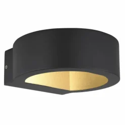 Luminaires Globo Lighting Applique murale d'extérieur Globo SLICE LED Noir, 1 lumière