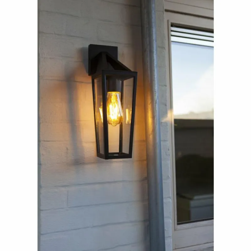 Luminaires Lutec Applique murale d'extérieur Ruoni Noir, 1 lumière