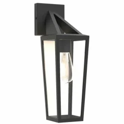 Luminaires Lutec Applique murale d'extérieur Ruoni Noir, 1 lumière