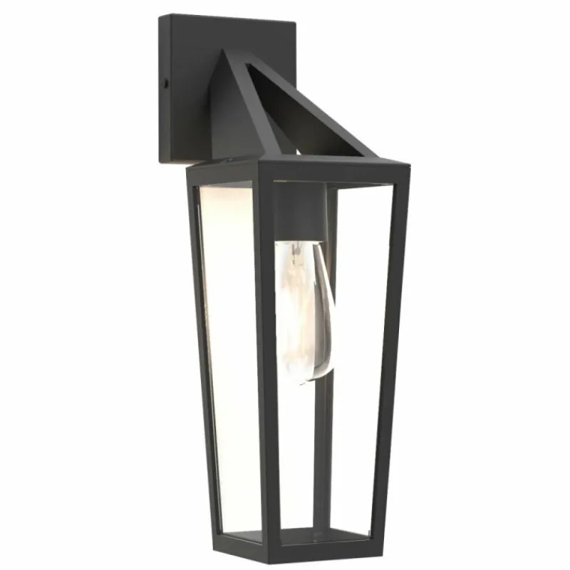 Luminaires Lutec Applique murale d'extérieur Ruoni Noir, 1 lumière