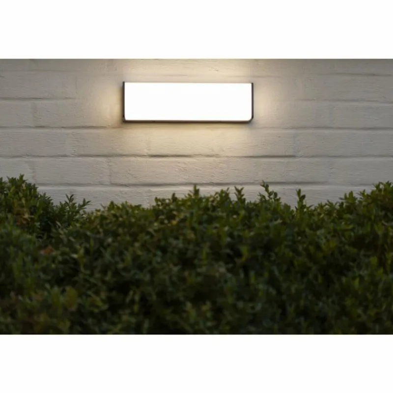 Luminaires Lutec Applique murale d'extérieur Burseryd LED Anthracite, 1 lumière