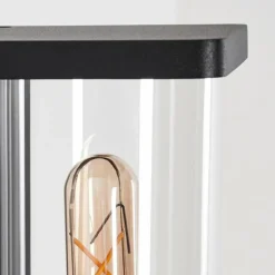 hofstein Applique murale d'extérieur Mataka Noir, 1 lumière