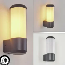 hofstein Applique murale d'extérieur Gondoyer Anthracite, 1 lumière