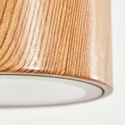 Lampes En Bois-hofstein Applique murale d'extérieur Skaabu Brun, Couleur bois, 2 lumières