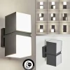 hofstein Applique murale d'extérieur Swanek LED Anthracite, 1 lumière