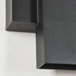 hofstein Applique murale d'extérieur Colare LED Noir, 1 lumière