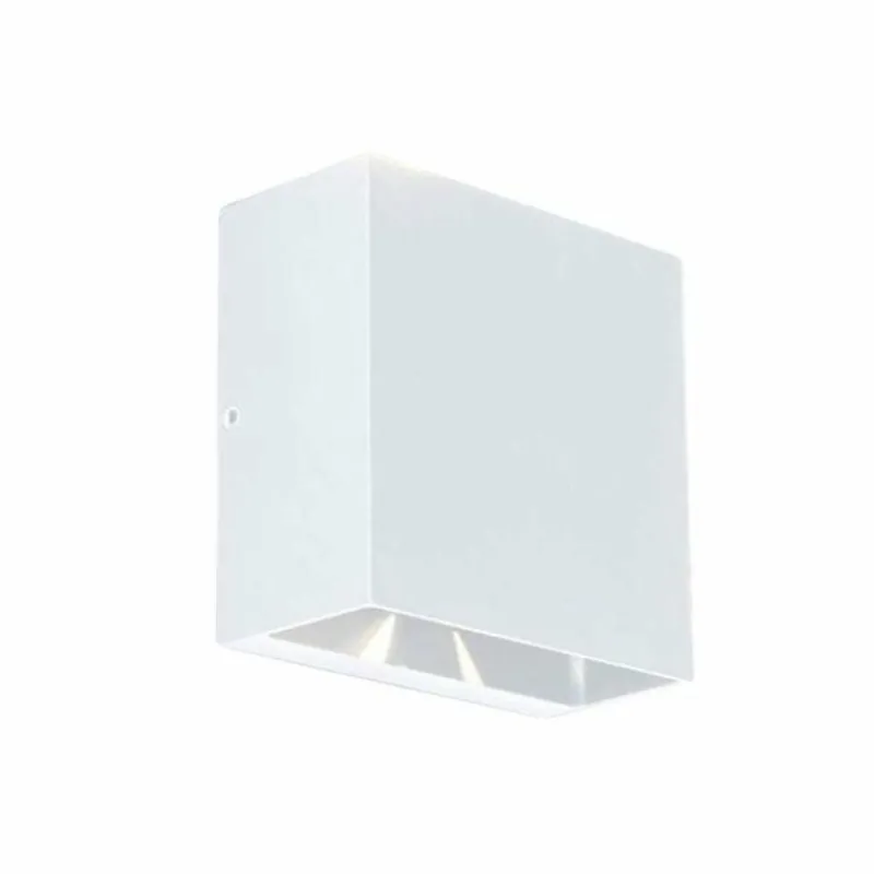 Luminaires Lutec Applique murale d'extérieur Lutec Gemini LED Blanc, 2 lumières