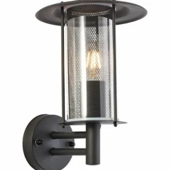 Luminaires Brilliant Applique murale d'extérieur Brilliant Detroit Noir, 1 lumière