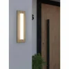 Lampes En Bois-Luminaires Eglo Applique murale d'extérieur Eglo BITETTO LED Couleur bois, 1 lumière