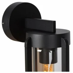 Luminaires Lucide Applique murale d'extérieur Lucide GARLAND Noir, 1 lumière