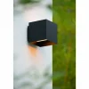Luminaires Lucide Applique murale d'extérieur Lucide EXETER Noir, 1 lumière