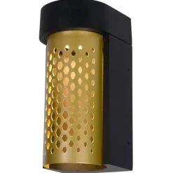 Lampes Dorées-Luminaires Lucide Applique murale d'extérieur Lucide KIRAN LED Noir, 1 lumière