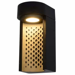 Luminaires Lucide Applique murale d'extérieur Lucide KIRAN LED Noir, 1 lumière