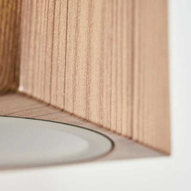 Lampes En Bois-hofstein Applique murale d'extérieur Skaabu Couleur bois, 1 lumière