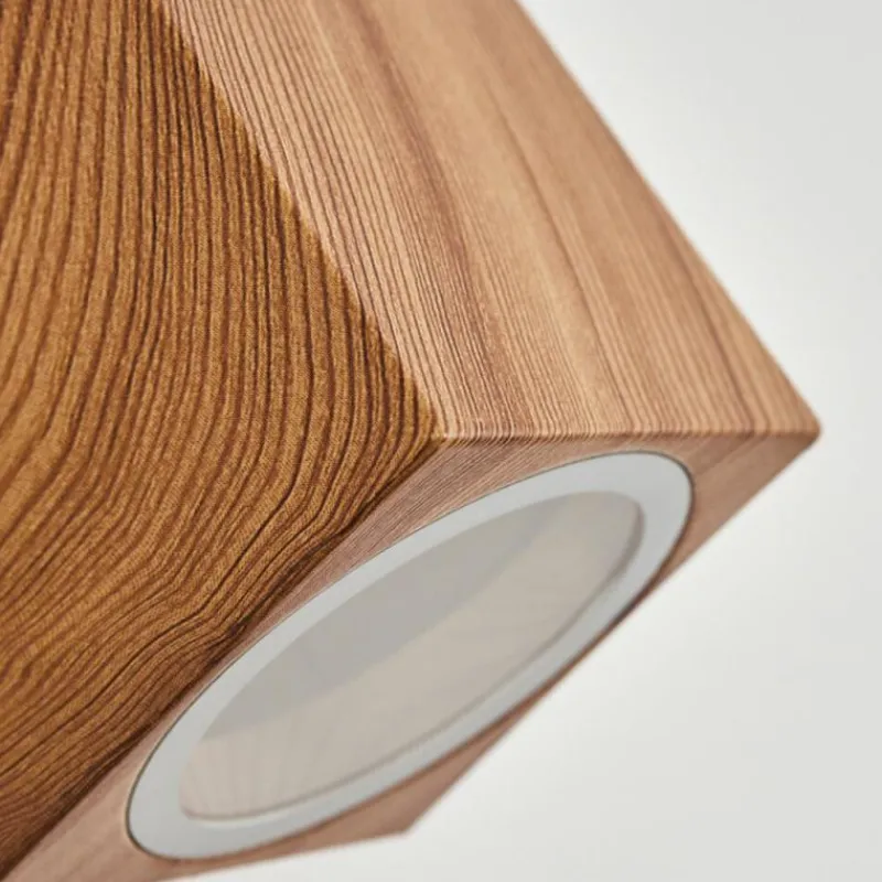 Lampes En Bois-hofstein Applique murale d'extérieur Skaabu Couleur bois, 1 lumière