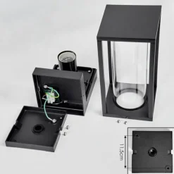 hofstein Applique murale d'extérieur Profundidad Noir, 1 lumière