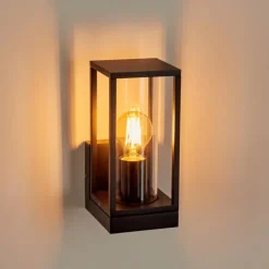 hofstein Applique murale d'extérieur Profundidad Noir, 1 lumière