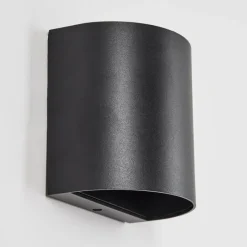 hofstein Applique murale d'extérieur Arteaga LED Noir, 1 lumière
