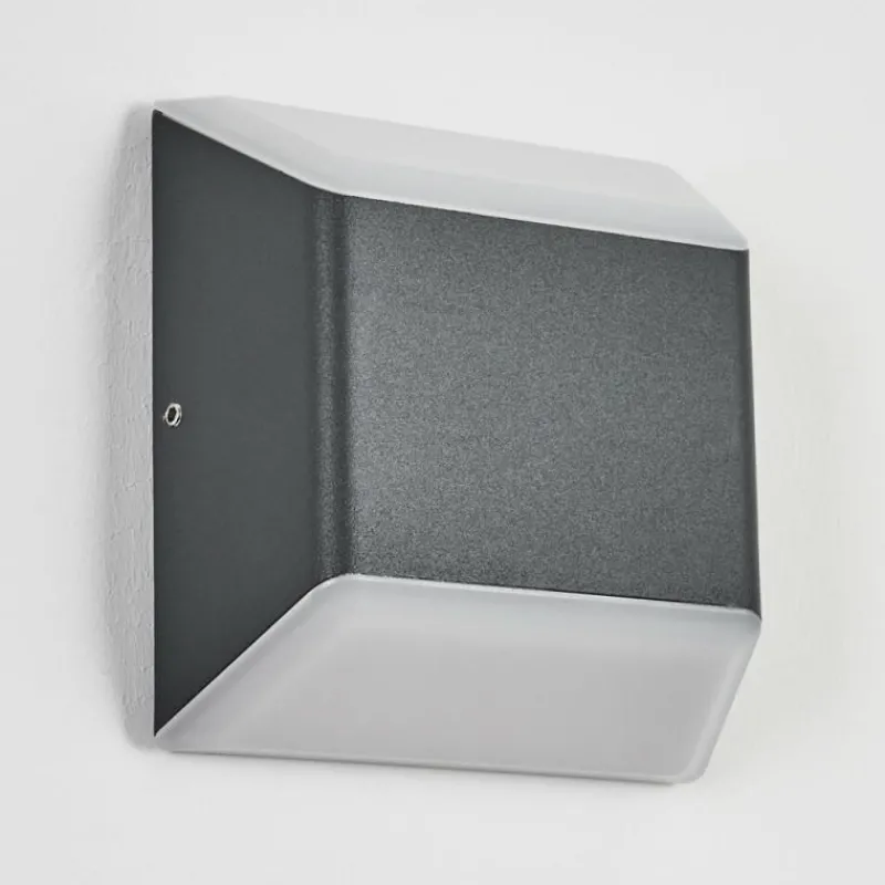 hofstein Applique murale d'extérieur Yobo LED Anthracite, 1 lumière