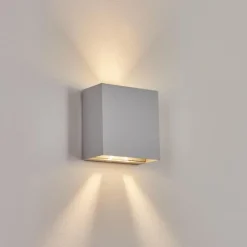 hofstein Applique murale d'extérieur Spidern LED Blanc, 1 lumière