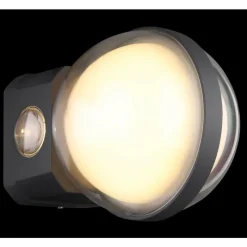 Luminaires Globo Lighting Applique murale d'extérieur Globo ILLI LED Anthracite, 1 lumière