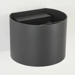 hofstein Applique murale d'extérieur Tamarin LED Anthracite, 2 lumières