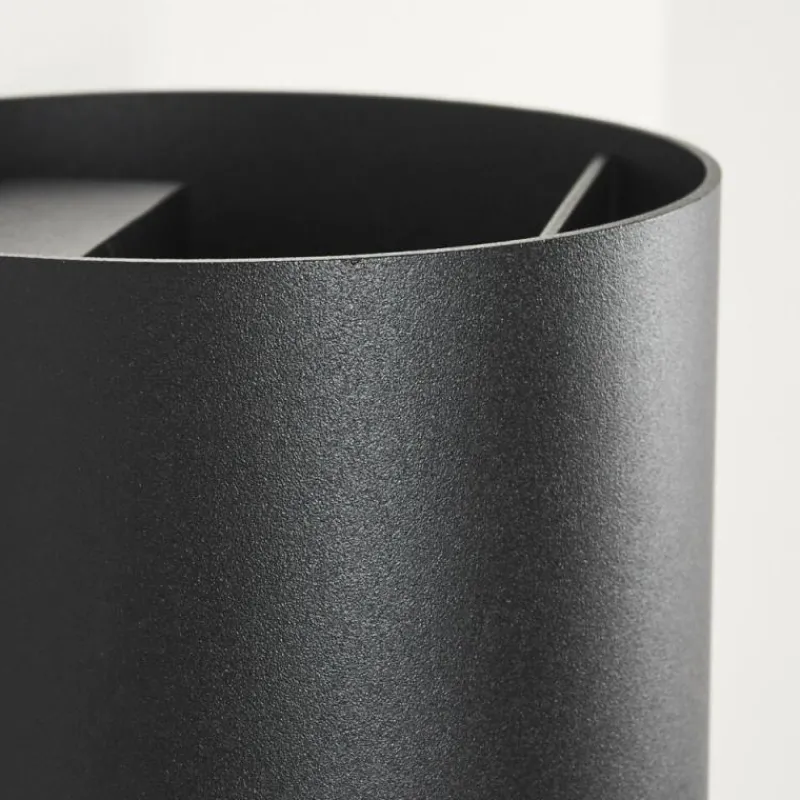 hofstein Applique murale d'extérieur Tamarin LED Noir, 2 lumières