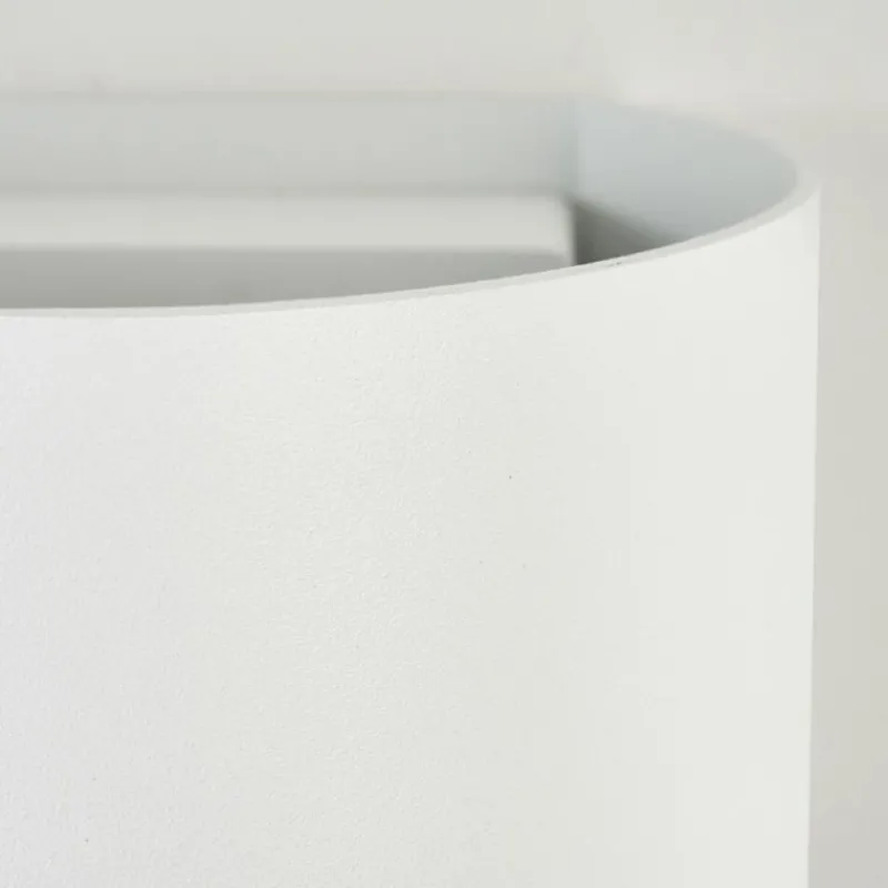 hofstein Applique murale d'extérieur Tamarin LED Blanc, 2 lumières