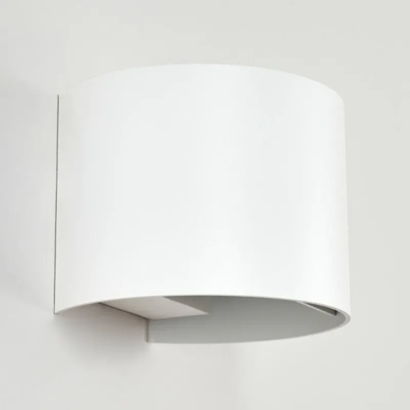 hofstein Applique murale d'extérieur Tamarin LED Blanc, 2 lumières