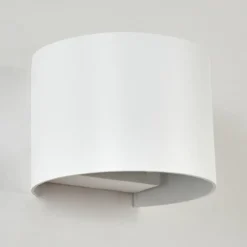 hofstein Applique murale d'extérieur Tamarin LED Blanc, 2 lumières