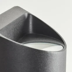 hofstein Applique murale d'extérieur Suriyaco LED Noir, 2 lumières