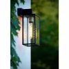 Luminaires Lucide Applique murale d'extérieur Lucide LAURENS Noir, 1 lumière