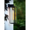 Luminaires Lucide Applique murale d'extérieur Lucide LAURENS Noir, 1 lumière