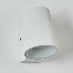 hofstein Applique murale d'extérieur Swisher LED Blanc, 1 lumière