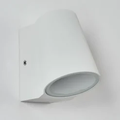 hofstein Applique murale d'extérieur Swisher LED Blanc, 1 lumière