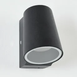 hofstein Applique murale d'extérieur Swisher LED Noir, 1 lumière