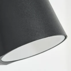 hofstein Applique murale d'extérieur Swisher LED Noir, 1 lumière