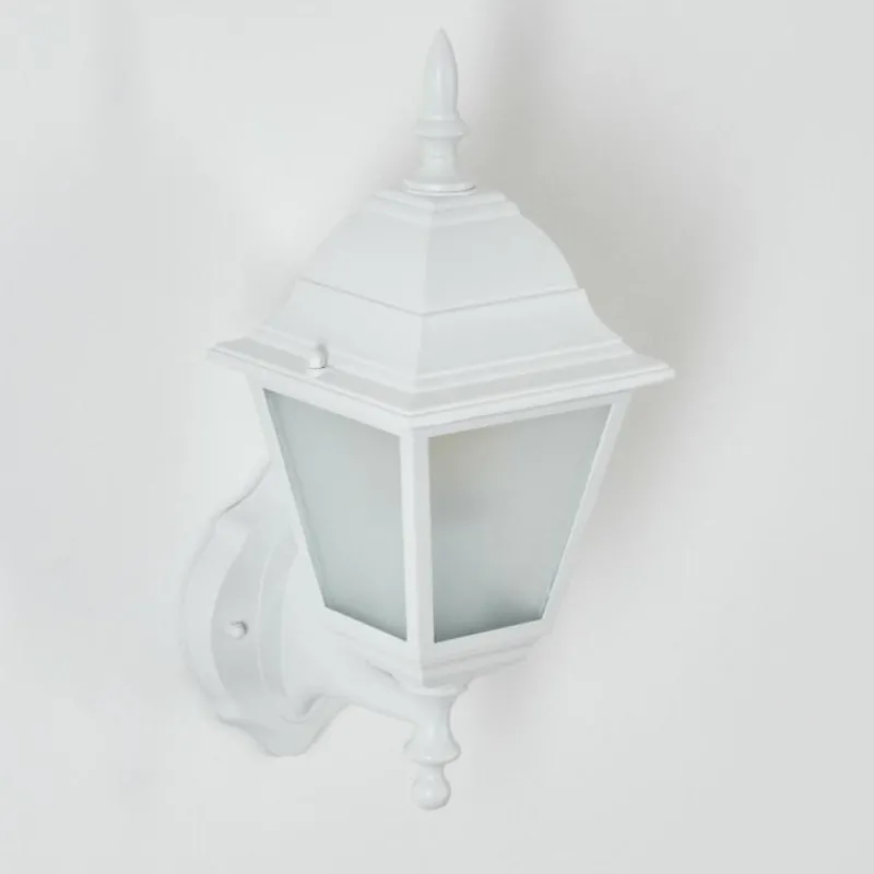 Luminaires Rustiques-hofstein Applique murale d'extérieur Naofe Blanc, 1 lumière