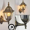 Luminaires Rustiques-hofstein Applique murale d'extérieur Naofe Brun, Or, 1 lumière