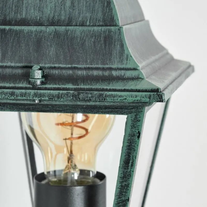 Luminaires Rustiques-hofstein Applique murale d'extérieur Naofe Vert, Noir, 1 lumière