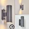 hofstein Applique murale d'extérieur Malaga Anthracite, 2 lumières