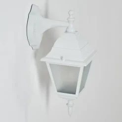 Luminaires Rustiques-hofstein Applique murale d'extérieur Naofe Blanc, 1 lumière