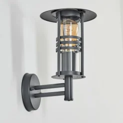 hofstein Applique murale d'extérieur Forli Anthracite, 1 lumière