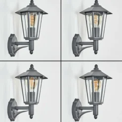 hofstein Applique murale d'extérieur Moskau Anthracite, 1 lumière