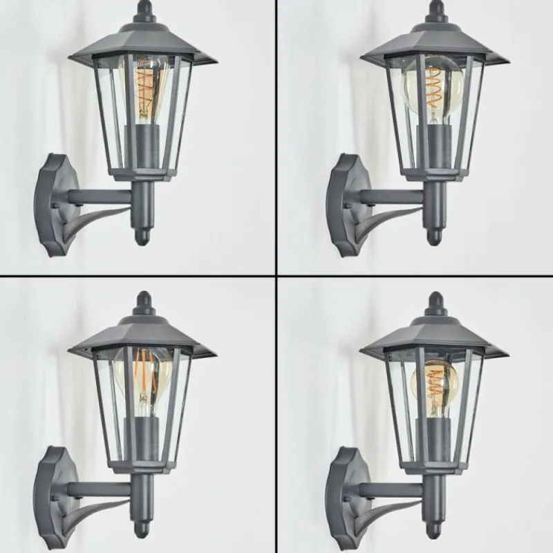 hofstein Applique murale d'extérieur Moskau Anthracite, 1 lumière