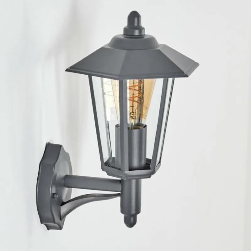 hofstein Applique murale d'extérieur Moskau Anthracite, 1 lumière